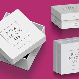 Box Mockup Free PSD