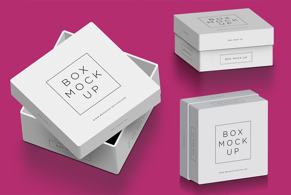 Download Box Mockup Free PSD - Download PSD