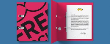 File Folder Mockup PSD