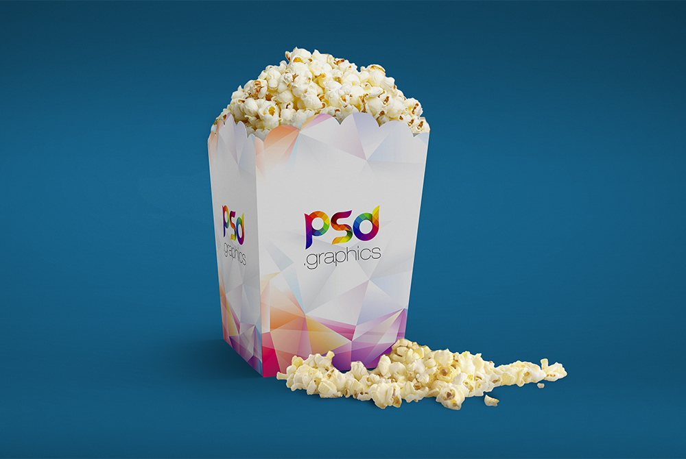 Download Popcorn Box Mockup Free PSD - Download PSD