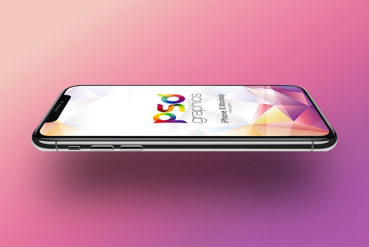 Apple iPhone X Mockup PSD