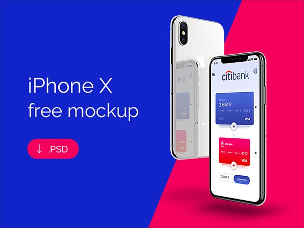 45+ Free iPhone X Mockup templates PSD – Download PSD