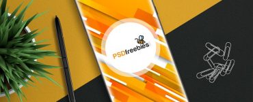 Galaxy Note 8 Mockup PSD