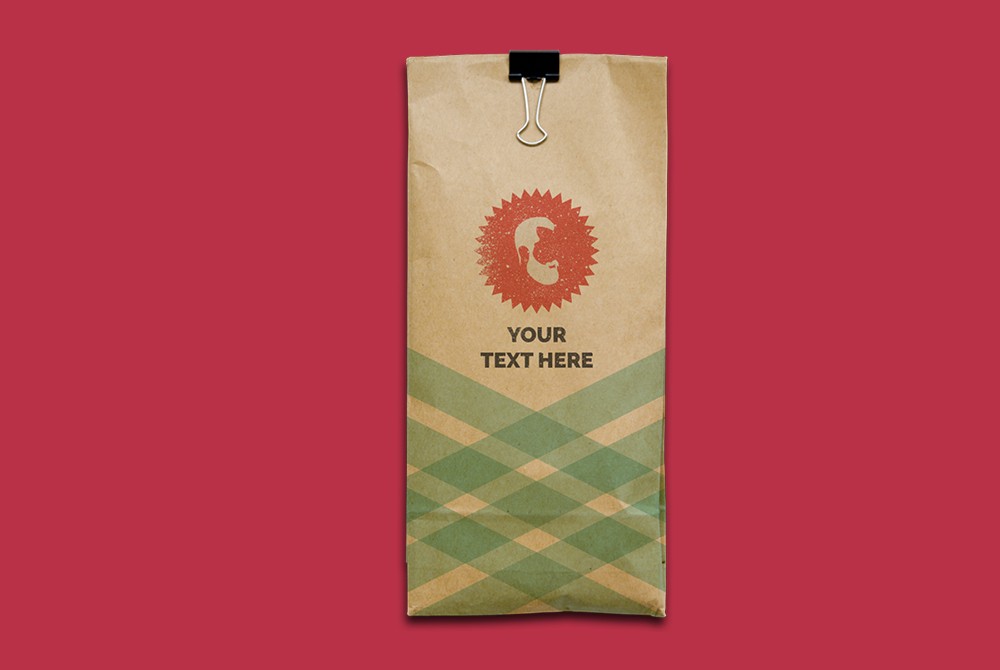 Kraft Paper Bag Mockup PSD - Download PSD