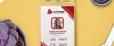 Photo ID Card Template Free PSD