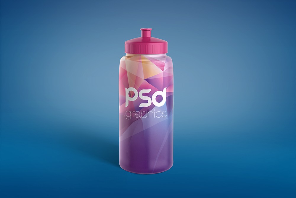 Free Sport Bottle Mockup (PSD)