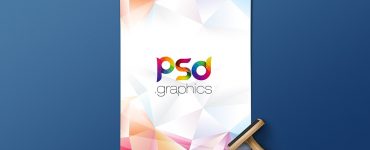 A4 Resume Template Mockup PSD