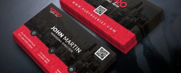 Corporate Business Card PSD Template