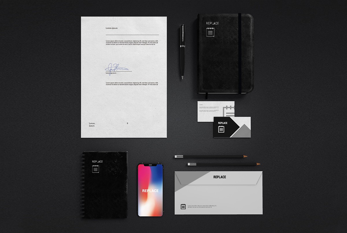 Download Free Office Stationery Mockup PSD – Download PSD PSD Mockup Templates