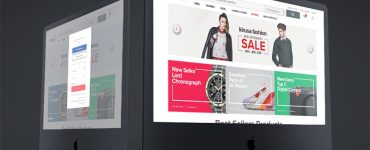 Free eCommerce Website Template PSD