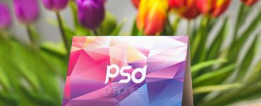 Greeting Card Mockup PSD