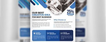 Corporate Business Flyer Template PSD