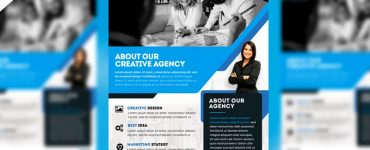 Free Corporate Flyer Template PSD