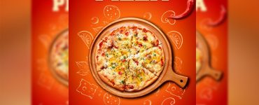 Free Pizza Flyer Poster Template PSD