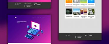 Free Portfolio Website Templates PSD