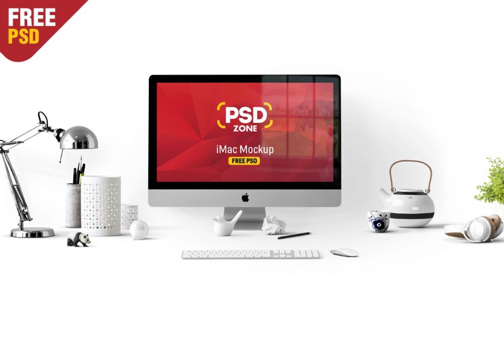 Download Free iMac Mockup PSD - Download PSD