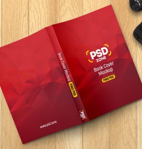 Book Cover Mockup Template PSD