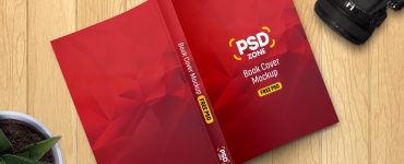Book Cover Mockup Template PSD