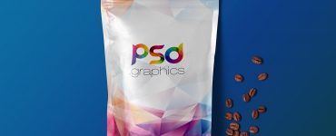 Coffee Packaging Mockup PSD