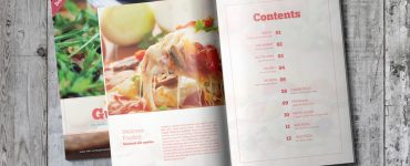 Cookbook Template Free PSD