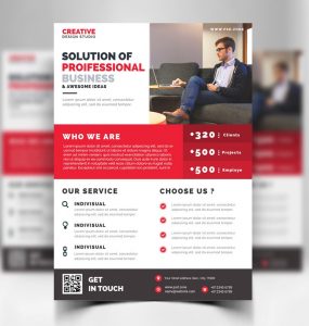 Free Business Promotion Flyer Template PSD