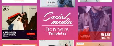 Social Media Banner Templates PSD