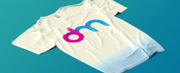 T-Shirt Perspective View Mockup PSD