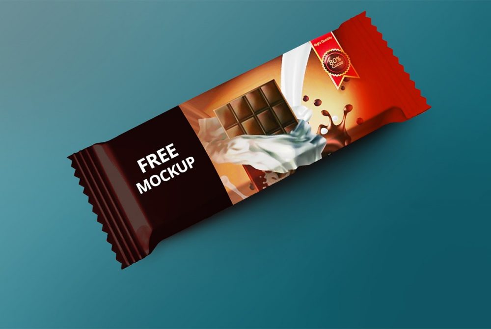 Download Chocolate Bar Packaging Mockup PSD - Download PSD