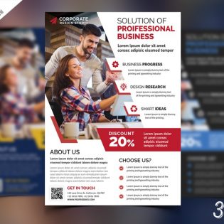 Corporate Business Flyer PSD