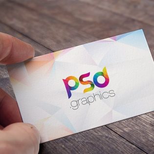 Free Business Card Mockup PSD