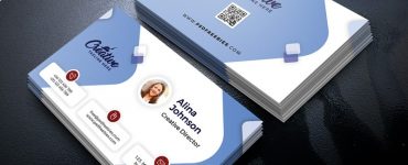 Clean Business Card Template PSD