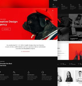 Creative Design Agency Website Template