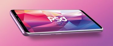 Floating Samsung Galaxy S9 Mockup PSD