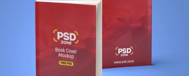 Free Book Cover Mockup PSD
