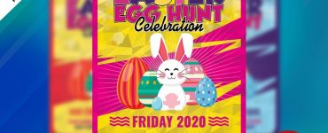 Free Easter Flyer PSD Template