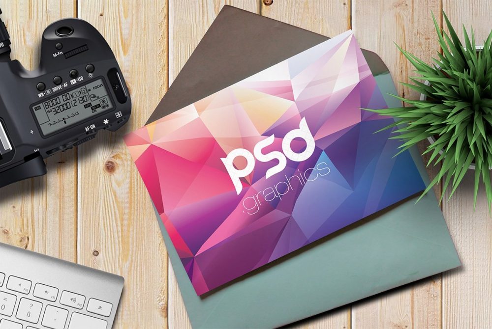 Download Greeting Card Mockup Template PSD - Download PSD