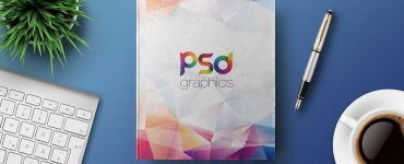 Hardcover Book Mockup PSD