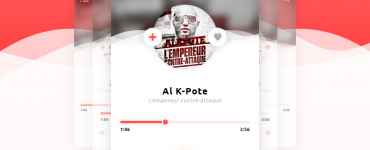 Mobile Music Player App UI PSD