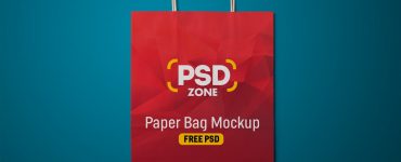 Shopping Paper Bag Mockup