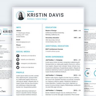 Resume and Cover Letter Template PSD