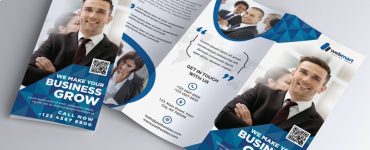 Tri-fold Corporate Brochure Template PSD
