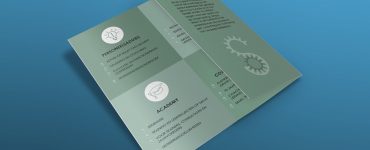 Trifold Brochure Mockup PSD