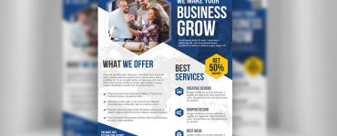 Free Business Flyer Template PSD