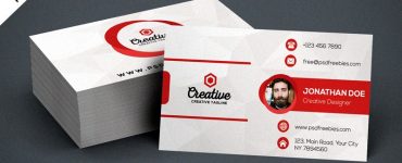 Free Creative Business Card Template PSD