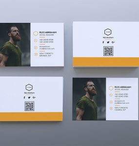 Simple Business Card Template PSD