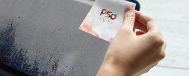 Sticky Post-it Note Mockup PSD