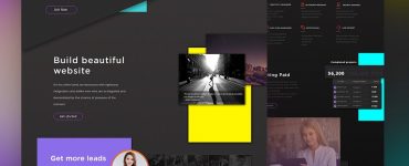 Creative Studio Website Template Free PSD