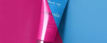 Free Cosmetic Tube Mockup