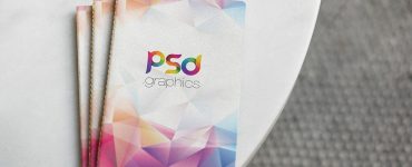 Free Notebook Cover Mockup PSD