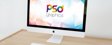 Free iMac PSD Mockup